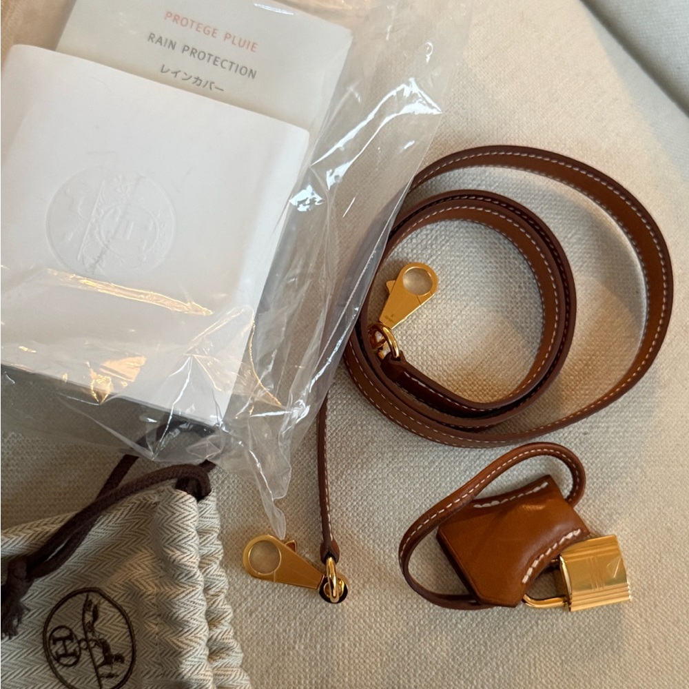 HERMÈS Barénia Fauve Kelly 25 Sellier GHW - Picture 17 of 17